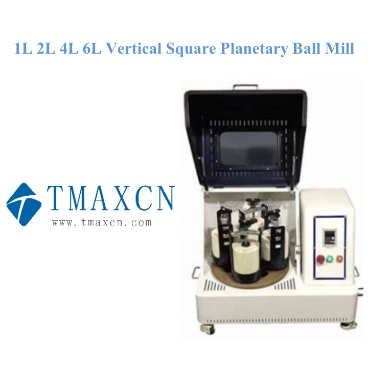 1L 2L 4L 6L Вертикальная квадратная планетарная шаровая мельница